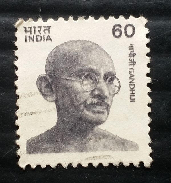 India Postage 1988 Mahatma Gandhi Definitive 60p Stamp # ius3 – Stampwala