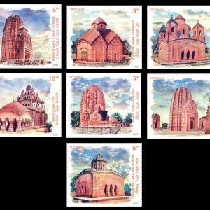 India Postage 2020 Terracotta Temples of India mint stamps set #iss1-20