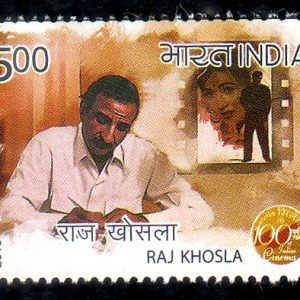 India Postage 2013 Raj Khosla Director Indian Films stamp #iss1-13