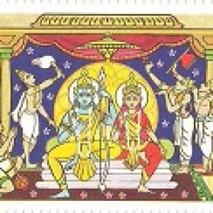 INDIA RAMAYANA STAMP - MNH MINT 2017 STAMPS HINDUISM HINDU - LORD RAM, SITA, LAXMAN, HANUMAN #pk