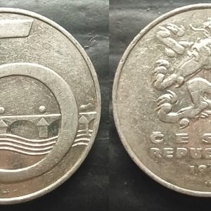 Czech Republic 5 Korun 1993 Coin 23.00 mm #6a1-bt