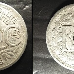 France 10 Centimes 1945 Coin #14a