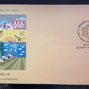 FDC INDIA 2024 - INTERNATIONAL YEAR OF COOPERATIVES - FIRST DAY COVER #pk