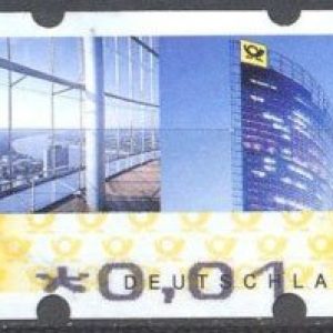 Germany Postage 2008 Post The Post Tower in Bonn Stamp #weu1