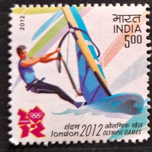 India Postage 2012 Olympic Games sports stamp #ist12
