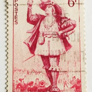France : 1953 King Gargantua de Rabelais postage stamp #weu1