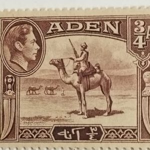 Aden 1939 King George VI - Gateway of India mint stamp #weu1