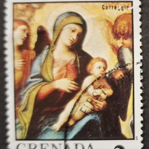 Grenada Grenadines 1975 Postage Christmas Painting STAMP #wthm1