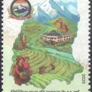INDIA STAMP 2025 - Sikkim, 50 Years of Statehood - MINT STAMPS #pk